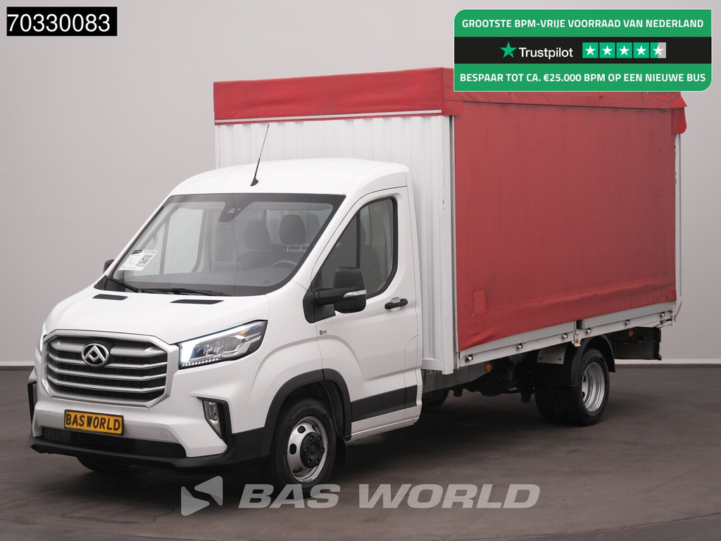Overige merken Deliver 9 Schuifzeilen Huif Dubbellucht LED Airco Cruise Euro6 Pritsche Pickup Open Box Airco Cruise control