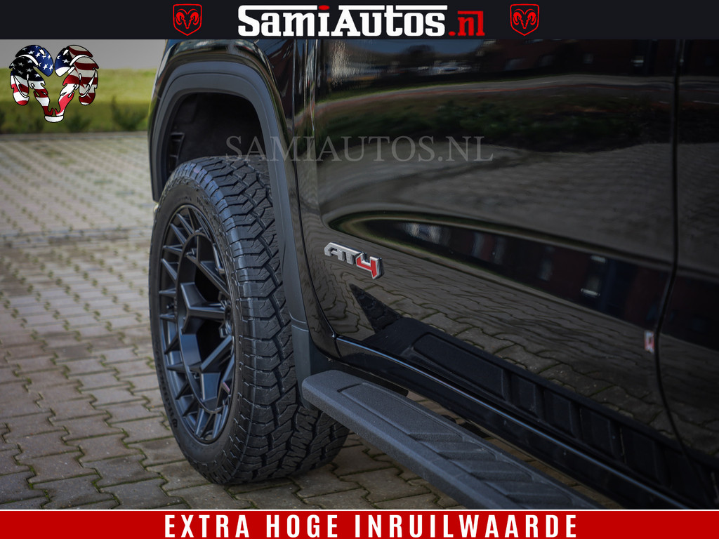 Overige merken SIERRA AT4 6.2 V8 4X4 | VIRTUAL COCKPIT | HUD | BOM VOL | DC | RAM DEALER NEDERLAND | Dubbele Cabine met Royale 5 Zitplaatsen | BPM vrij | Nu Leverbaar uit Voorraad | Voorraad Nr 248378 | 14