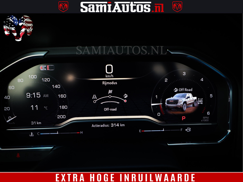 Overige merken SIERRA AT4 6.2 V8 | VIRTUAL COCKPIT | BOM VOL | DC | RAM DEALER NEDERLAND | Dubbele Cabine met Royale 5 Zitplaatsen | BPM vrij | Nu Leverbaar uit Voorraad | Voorraad Nr 238940 | 16