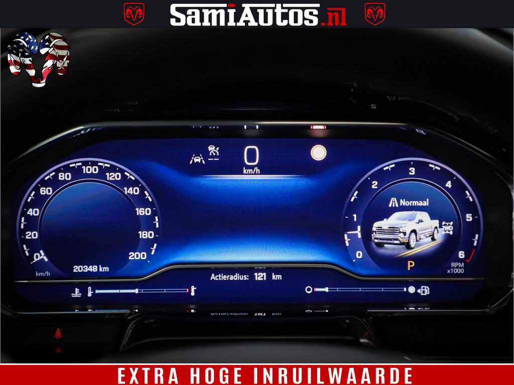 Overige merken SILVERADO LUXURY PICK UP | 6.2 V8 HIGH COUNTRY | BOM VOL | DC | TITANIUM RUSH KLEUR | HUD | ZO GOED ALS NIEUW | 15