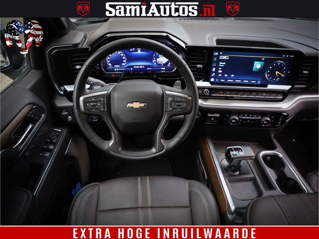Overige merken SILVERADO LUXURY PICK UP | 6.2 V8 HIGH COUNTRY | BOM VOL | DC | TITANIUM RUSH KLEUR | HUD | ZO GOED ALS NIEUW | 7