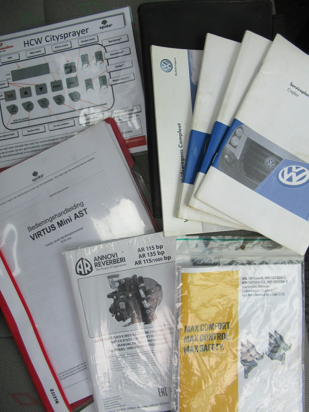 Overige merken VIRTUS City Sprayer + Volkswagen Crafter 35 2.5TDI 100KW Natzout Strooier 12