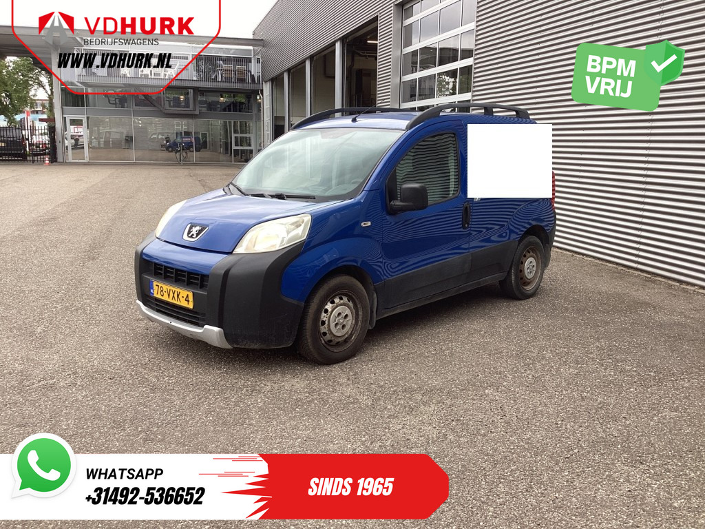Peugeot Bipper 1.4 HDi EXPORT ONLY NL Auto/ Carkit/ Betimmerd/ Radio/ Trekhaak 12