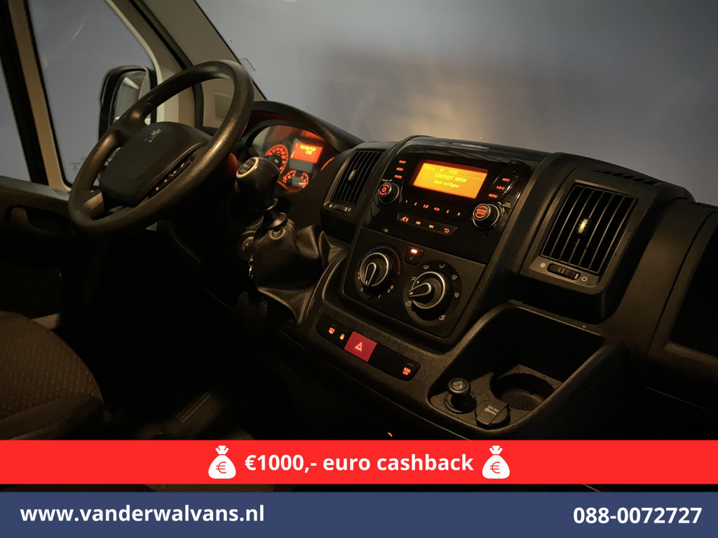 Peugeot Boxer 2.2 Blue HDi 140 pk Pick up 7 Persoons Dubbele cabine open laadbak Euro6 Airco | 7-Zits | 3000kg trekvermogen 12