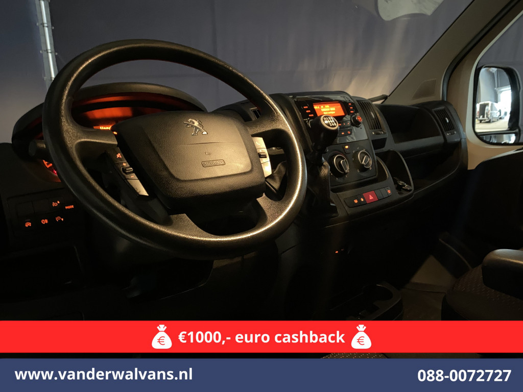 Peugeot Boxer 2.2 Blue HDi 140 pk Pick up 7 Persoons Dubbele cabine open laadbak Euro6 Airco | 7-Zits | 3000kg trekvermogen 13