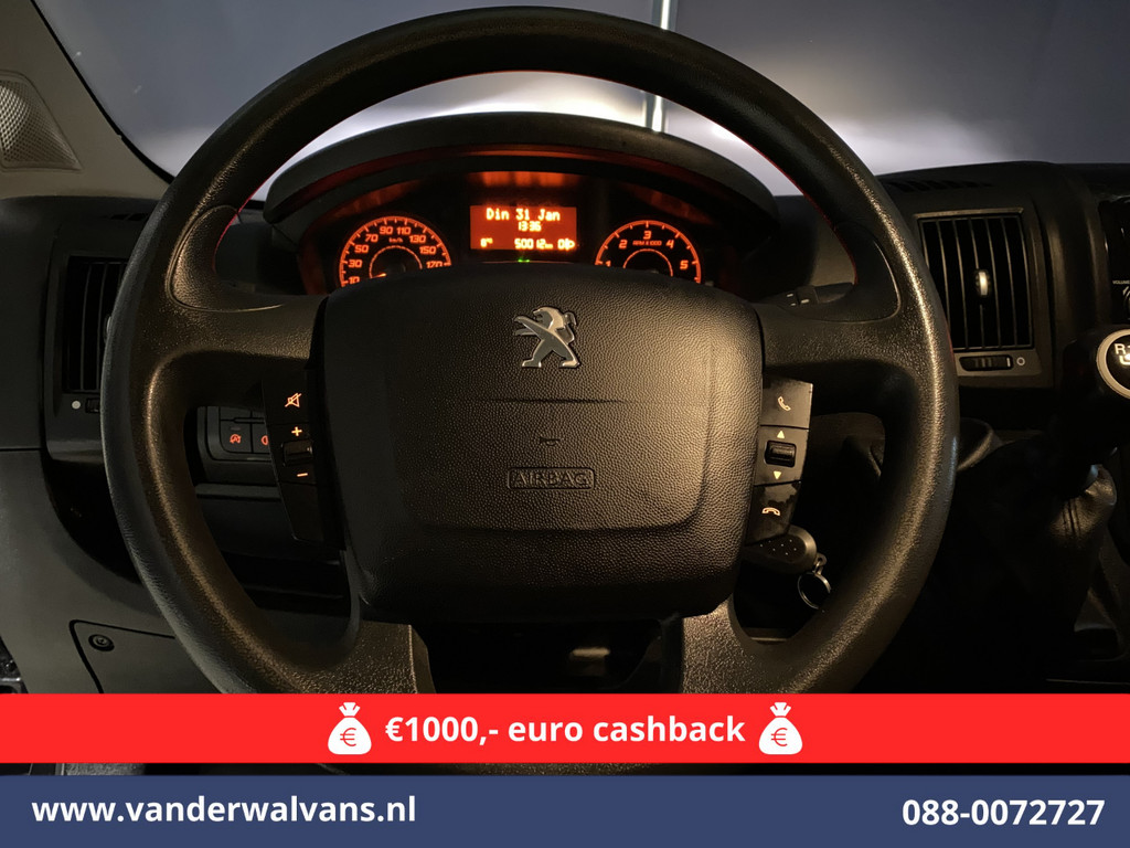 Peugeot Boxer 2.2 Blue HDi 140 pk Pick up 7 Persoons Dubbele cabine open laadbak Euro6 Airco | 7-Zits | 3000kg trekvermogen 15