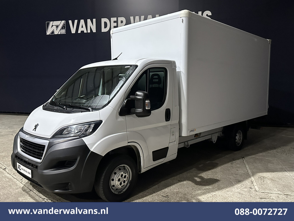 Peugeot Boxer 2.2 BlueHDi 141pk Bakwagen Laadklep Euro6 Airco | 955kg laadvermogen | Cruisecontrol Bijrijdersbank 7