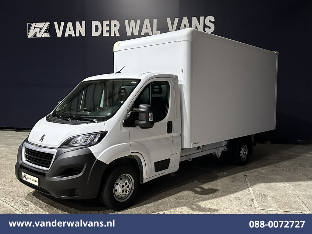Peugeot Boxer 2.2 BlueHDi 141pk Bakwagen Laadklep Euro6 Airco | 985kg laadvermogen | Cruisecontrol Bijrijdersbank 7
