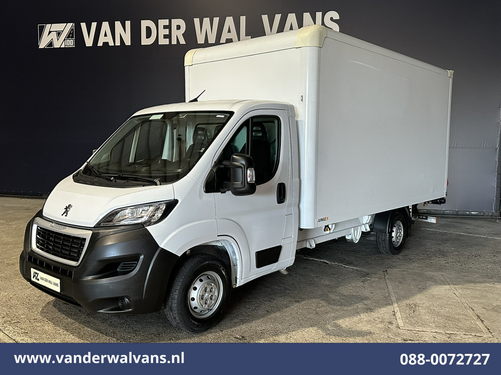Peugeot Boxer 2.2 BlueHDi 141pk Bakwagen Laadklep Euro6 Airco | Cruisecontrol | 985kg laadvermogen Bijrijdersbank 7