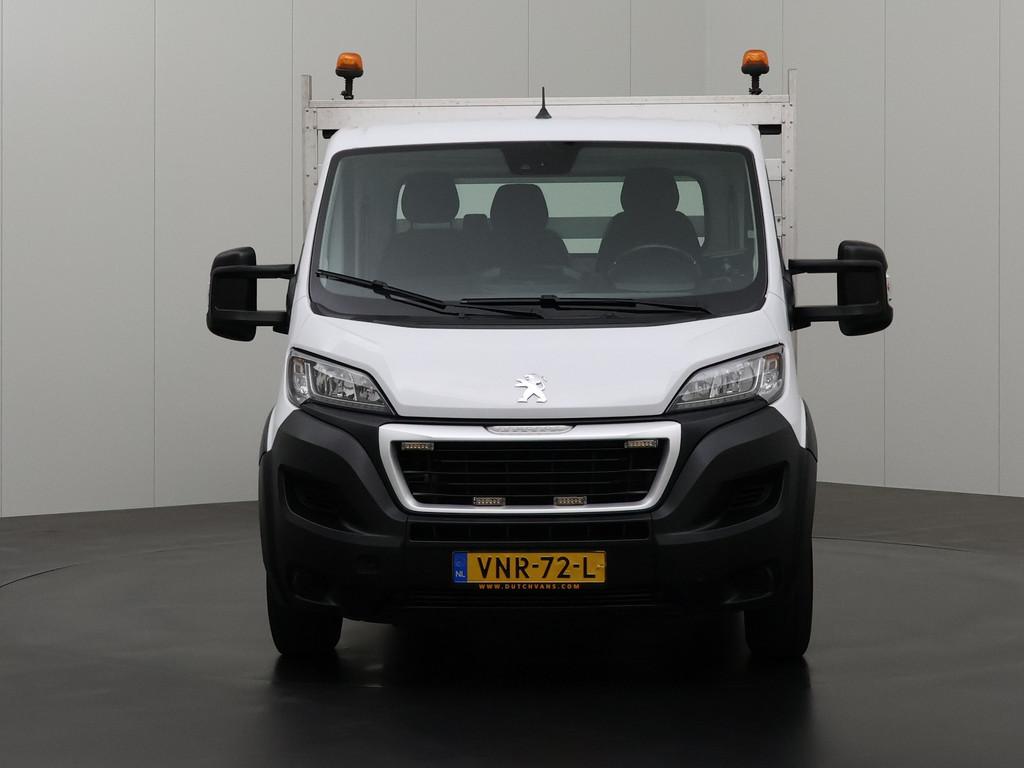 Peugeot Boxer 2.2BlueHDi 165pk Open Laadbak 4.20 Meter | Airco | Camera | 3-Persoons | 3000Kg Trekhaak 10