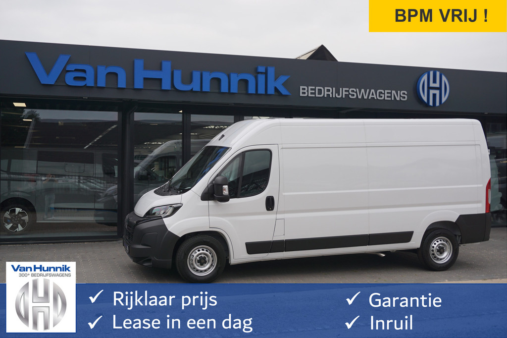 Peugeot Boxer 35+ Heavy 2.2HDI 140PK EAT8 Automaat L3H2 BPM VRIJ!! 10 Navi, Clima, Cam, Betimmering!! NR. E01*