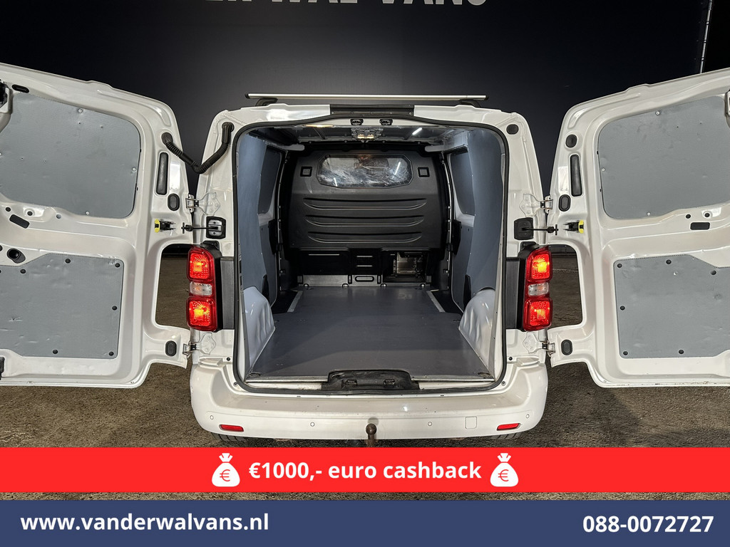 Peugeot Expert 1.6 BlueHDI Automaat L2H1 Euro6 Airco | 2x zijdeur | Trekhaak | Camera | Apple Carplay | Android Auto Cruisecontrol, Parkeersensoren, Stoelverwarming, Bijrijdersbank 12