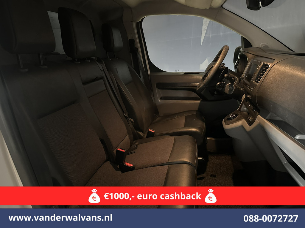 Peugeot Expert 1.6 BlueHDI Automaat L2H1 Euro6 Airco | 2x zijdeur | Trekhaak | Camera | Apple Carplay | Android Auto Cruisecontrol, Parkeersensoren, Stoelverwarming, Bijrijdersbank 7