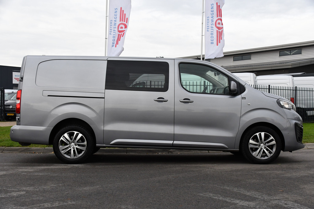 Peugeot Expert 2.0 BlueHDI 120 Long Asphalt DC 360 Camera, Cruise, Carplay, 2 x Schuifdeur, Multimedia, 122pk, Trekhaak, Sensoren, Uniek! 10