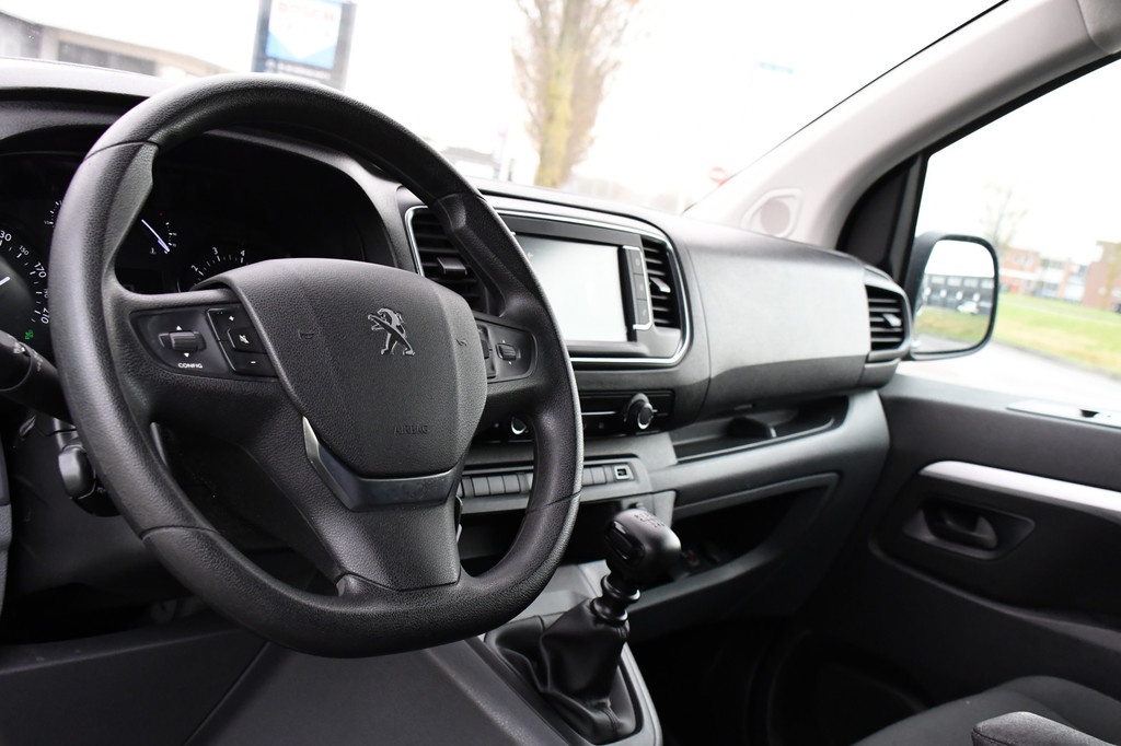 Peugeot Expert 2.0 BlueHDI 120 Long Asphalt DC 360 Camera, Cruise, Carplay, 2 x Schuifdeur, Multimedia, 122pk, Trekhaak, Sensoren, Uniek! 12