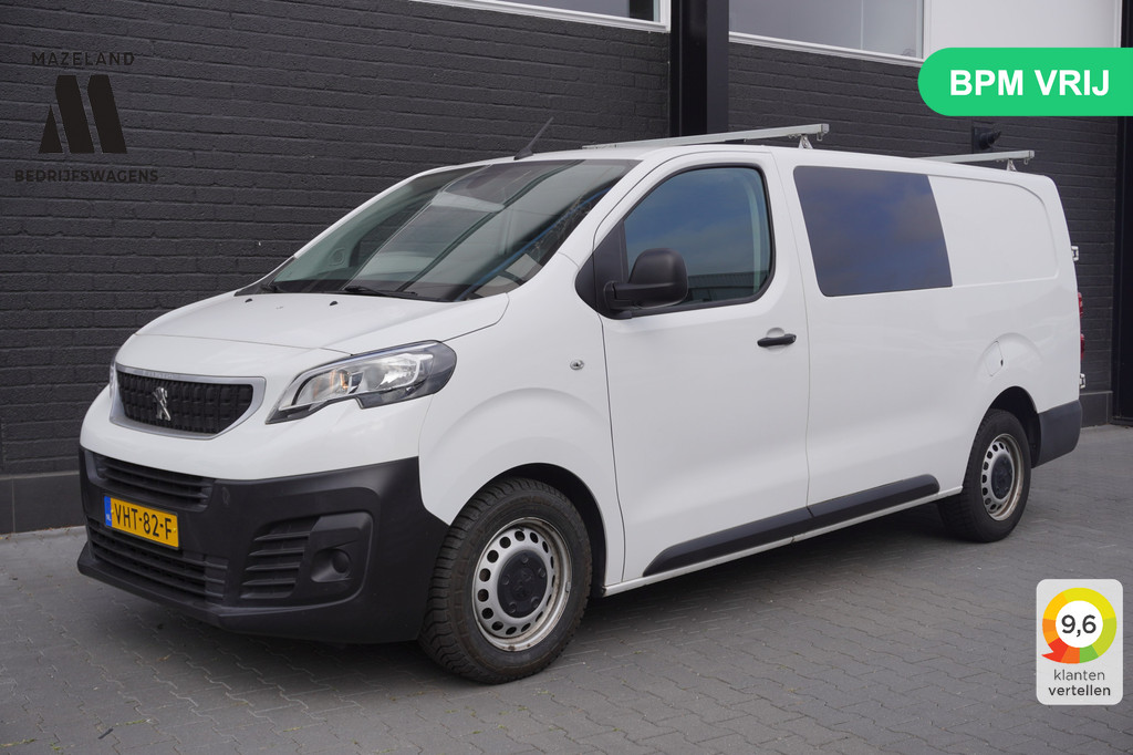 Peugeot Expert 2.0 BlueHDI 122PK Dubbele Cabine EURO 6 - Airco - Navi - Cruise - €16.950,- Excl.