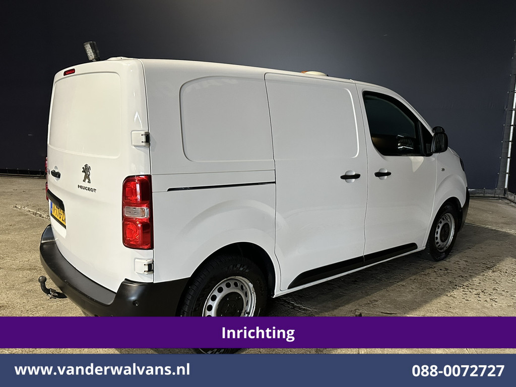 Peugeot Expert 2.0 BlueHDI 123pk L1H1 Inrichting Euro6 Airco | Omvormer | Camera | Apple Carplay | 2500kg Trekhaak Android Auto, Cruisecontrol, Parkeersensoren 12