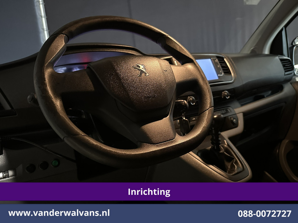 Peugeot Expert 2.0 BlueHDI 123pk L1H1 Inrichting Euro6 Airco | Omvormer | Camera | Apple Carplay | 2500kg Trekhaak Android Auto, Cruisecontrol, Parkeersensoren 15