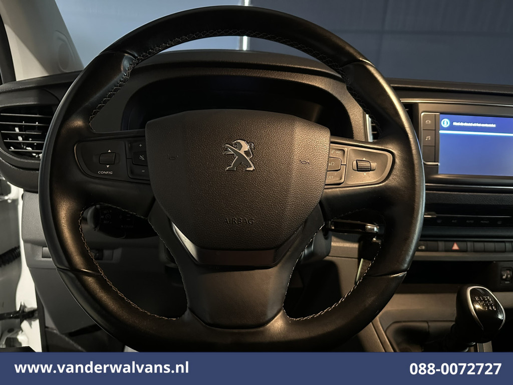 Peugeot Expert 2.0 BlueHDI 123pk L3H1 Euro6 Airco | Camera | Apple Carplay | Android Auto | Cruisecontrol | 2500kg Trekhaak Parkeersensoren, Bijrijdersbank 15