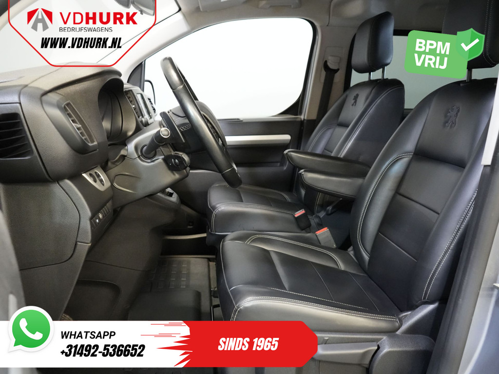 Peugeot Expert 2.0 HDI 180 pk Aut. Sport Edition Nr 128 DC Dubbel Cabine Adapt.Cruise/ 2xSchuifdeur/ Leder/ Xenon/ Head Up/ Climate/ Alarm/ Stoelverw./ Carplay/ Keyless/ Navi/ Camera 12