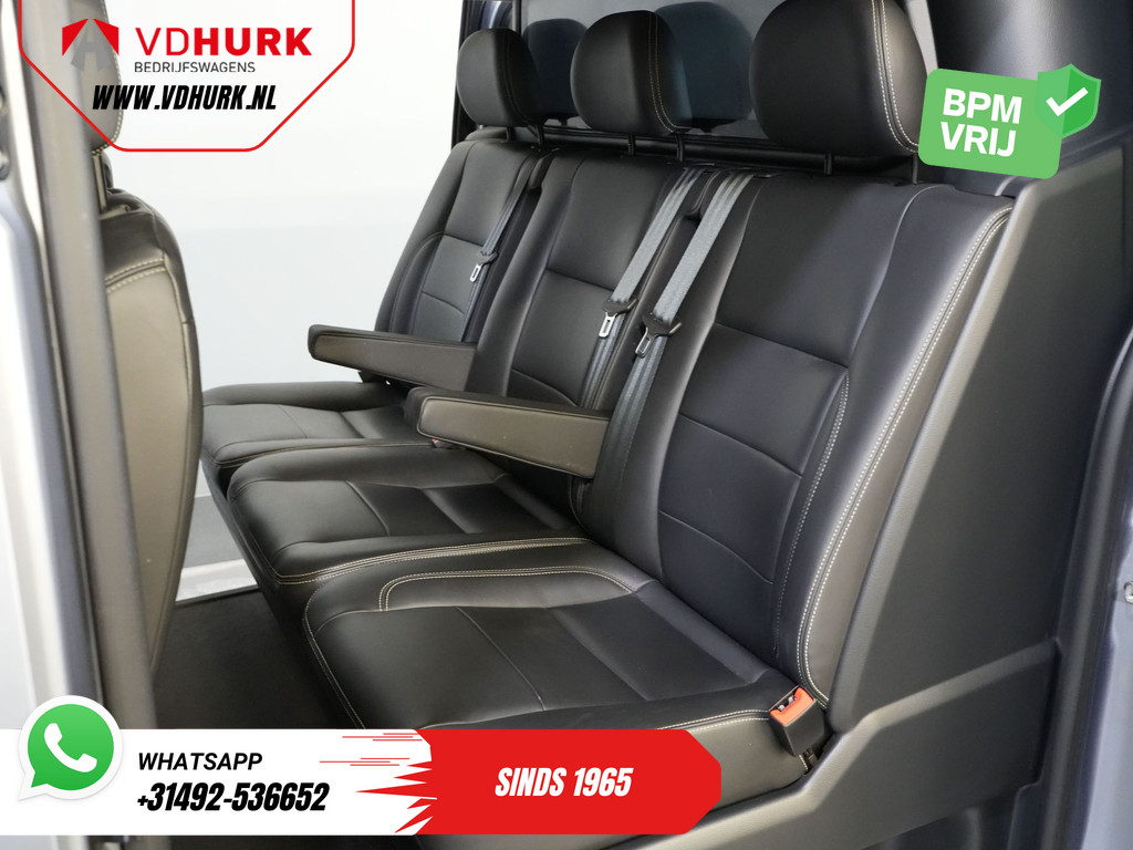 Peugeot Expert 2.0 HDI 180 pk Aut. Sport Edition Nr 128 DC Dubbel Cabine Adapt.Cruise/ 2xSchuifdeur/ Leder/ Xenon/ Head Up/ Climate/ Alarm/ Stoelverw./ Carplay/ Keyless/ Navi/ Camera 17