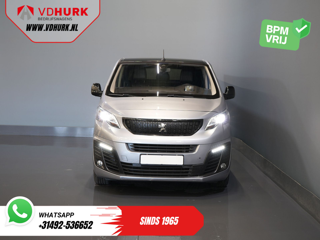 Peugeot Expert 2.0 HDI 180 pk Aut. Sport Edition Nr 128 DC Dubbel Cabine Adapt.Cruise/ 2xSchuifdeur/ Leder/ Xenon/ Head Up/ Climate/ Alarm/ Stoelverw./ Carplay/ Keyless/ Navi/ Camera 7