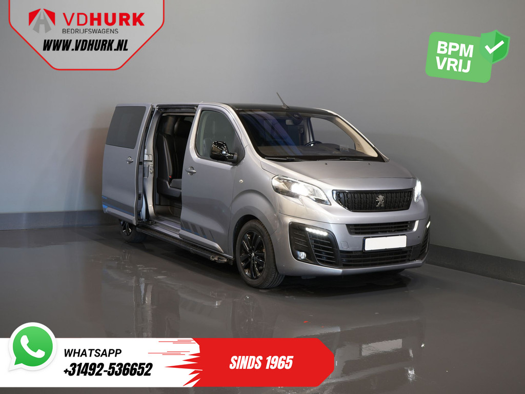 Peugeot Expert 2.0 HDI 180 pk Aut. Sport Edition Nr 128 DC Dubbel Cabine Adapt.Cruise/ 2xSchuifdeur/ Leder/ Xenon/ Head Up/ Climate/ Alarm/ Stoelverw./ Carplay/ Keyless/ Navi/ Camera 9