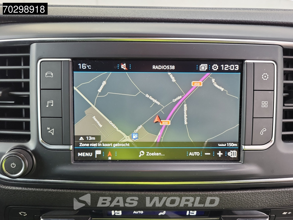 Peugeot Expert 180PK Dubbele Schuifdeur Automaat L3H1 Trekhaak LED Navi Airco Cruise Camera Parkeersensoren v+a Euro6 L3 Airco Trekhaak Cruise control 19