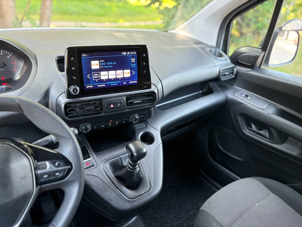 Peugeot Partner 1.2 BENZINE|NAP|airco|cruise|apple carplay|benzine-motor|navi|parkeersensoren achter|EURO6 17