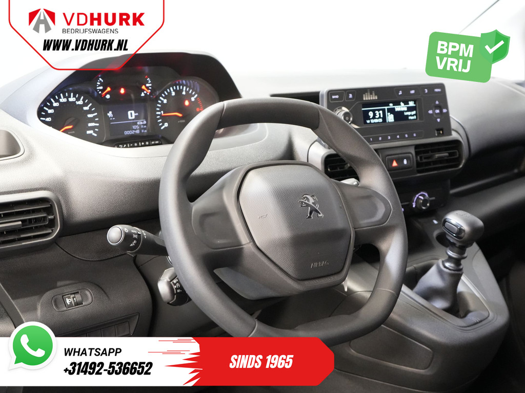 Peugeot Partner 1.2 PureTech 110 pk BPM VRIJ/ BENZINE/ PDC/ Cruise/ Airco 14