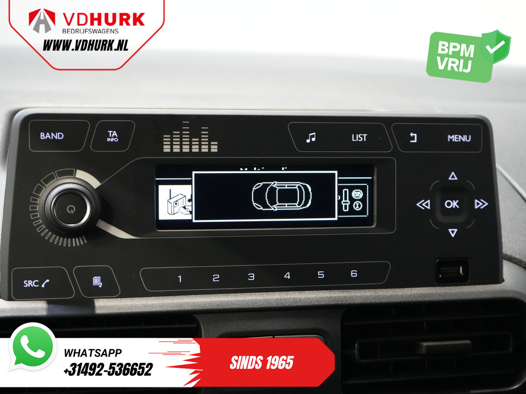 Peugeot Partner 1.2 PureTech 110 pk BPM VRIJ/ BENZINE/ PDC/ Cruise/ Airco 21