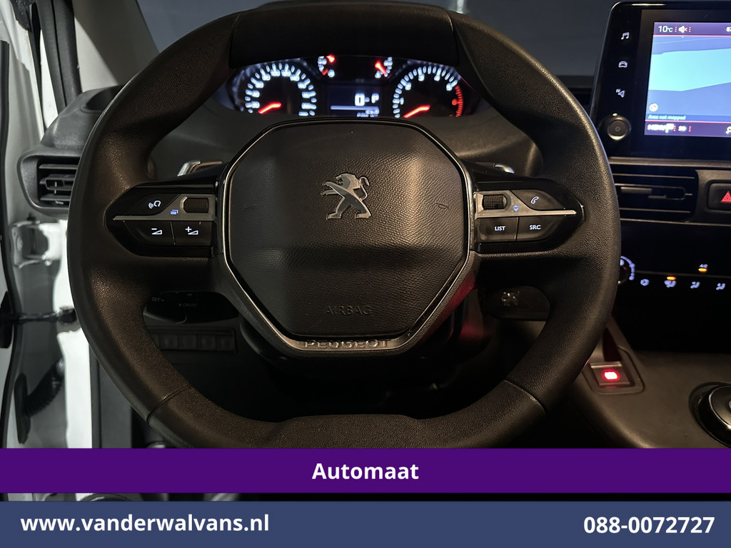 Peugeot Partner 1.5 BlueHDI 131pk Automaat L1H1 Euro6 Airco | 3-Zits | Navigatie | Apple Carplay Android Auto, Parkeersensoren 16