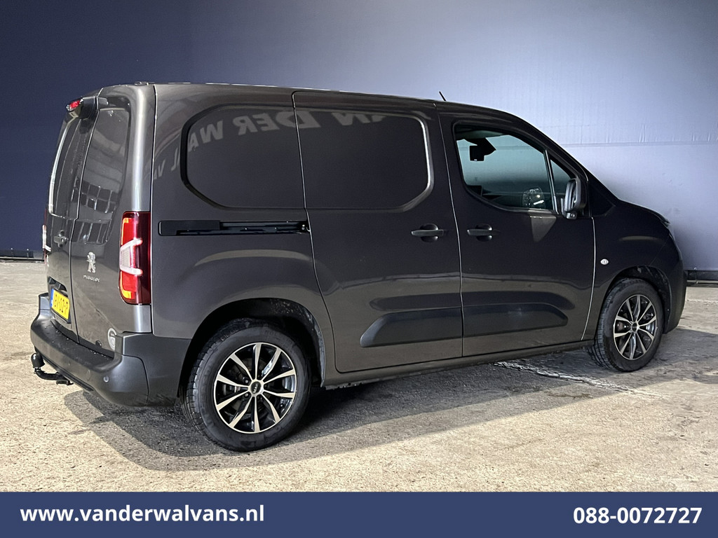 Peugeot Partner 1.5 BlueHDI 131pk Automaat L1H1 Euro6 Airco | Navigatie | Trekhaak | Apple Carplay | Cruisecontrol Android Auto, Stoelverwarming, Parkeersensoren, 13