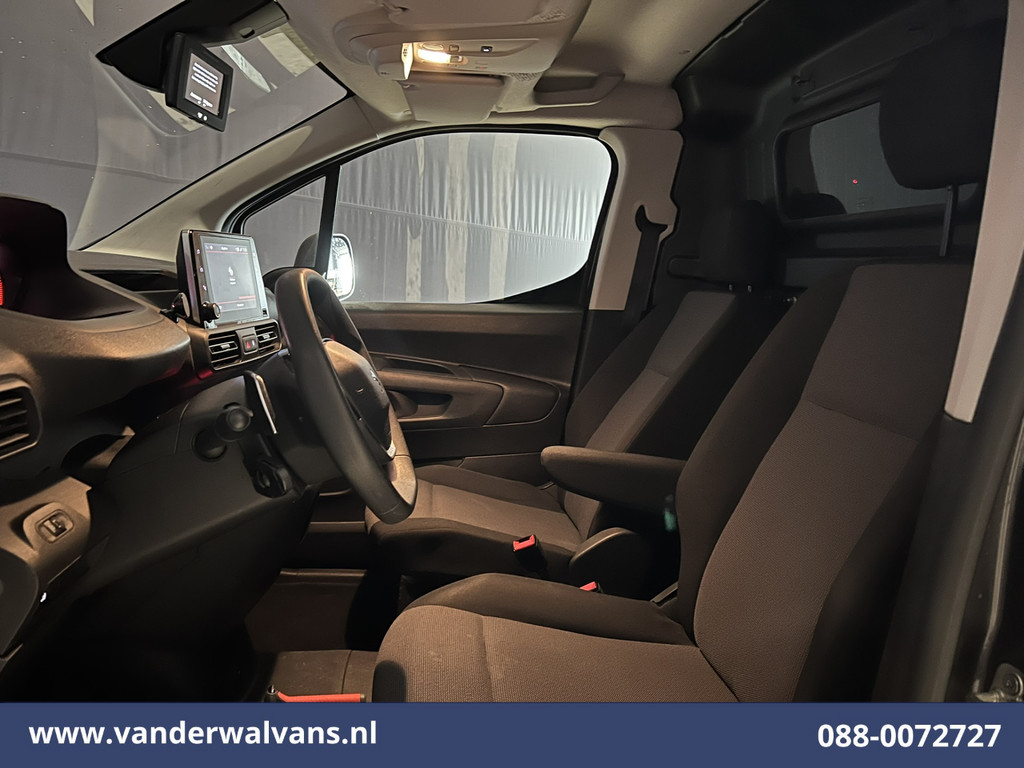 Peugeot Partner 1.5 BlueHDI 131pk Automaat L1H1 Euro6 Airco | Navigatie | Trekhaak | Apple Carplay | Cruisecontrol Android Auto, Stoelverwarming, Parkeersensoren, 17
