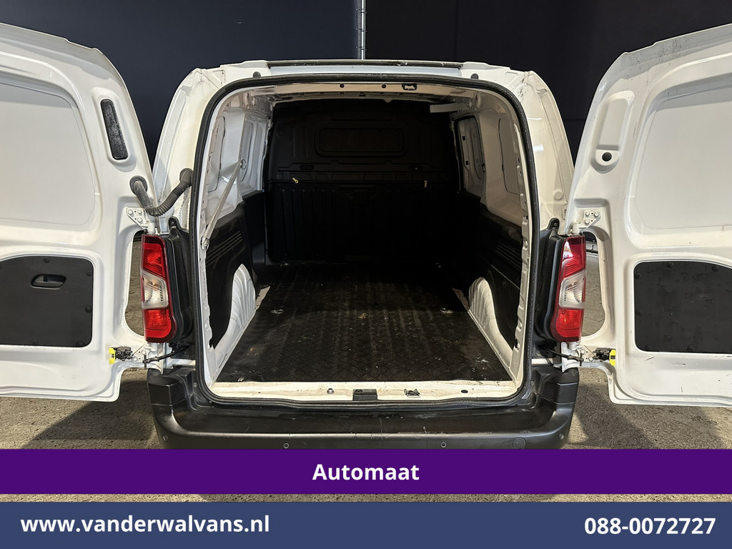 Peugeot Partner 1.5 BlueHDI 131pk Automaat L2H1 Euro6 Airco | 3-Zits | Camera | Apple Carplay | Cruisecontrol Android Auto, Parkeersensoren, Bijrijdersbank 12