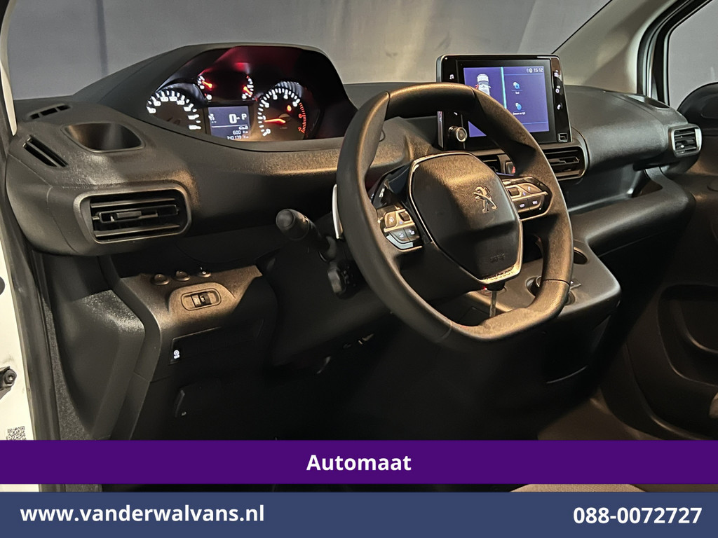 Peugeot Partner 1.5 BlueHDI Premium 131pk Automaat L1H1 Inrichting Euro6 Airco | Apple Carplay | Android Auto | Cruisecontrol, Parkeersensoren 17