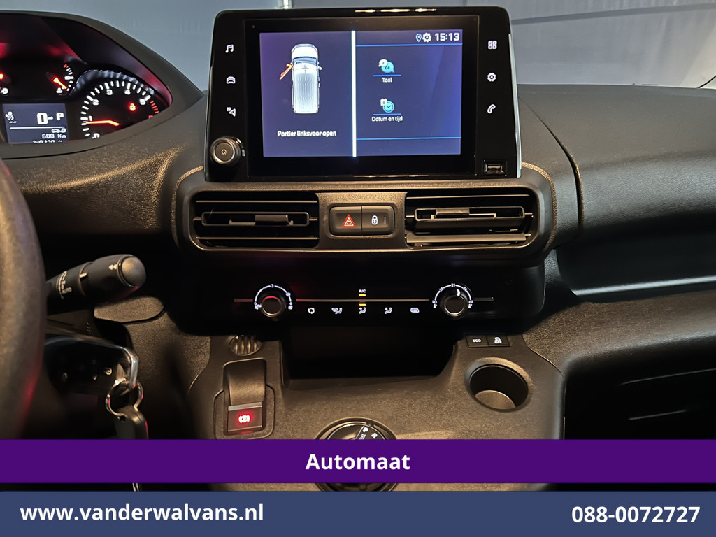 Peugeot Partner 1.5 BlueHDI Premium 131pk Automaat L1H1 Inrichting Euro6 Airco | Apple Carplay | Android Auto | Cruisecontrol, Parkeersensoren 18