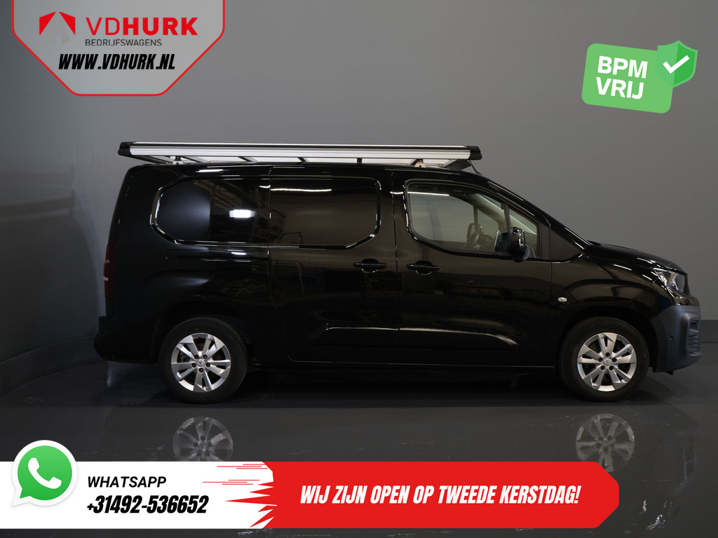 Peugeot Partner 1.5 HDI 130 pk Aut. L2 BPM VRIJ! Imperiaal/ 3pers./ Carplay/ Camera/ Climate/ PDC/ LMV/ Cruise/ Trekhaak 11