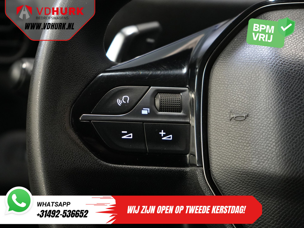 Peugeot Partner 1.5 HDI 130 pk Aut. L2 BPM VRIJ! Imperiaal/ 3pers./ Carplay/ Camera/ Climate/ PDC/ LMV/ Cruise/ Trekhaak 20