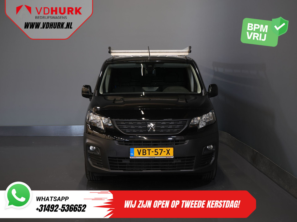 Peugeot Partner 1.5 HDI 130 pk Aut. L2 BPM VRIJ! Imperiaal/ 3pers./ Carplay/ Camera/ Climate/ PDC/ LMV/ Cruise/ Trekhaak 7
