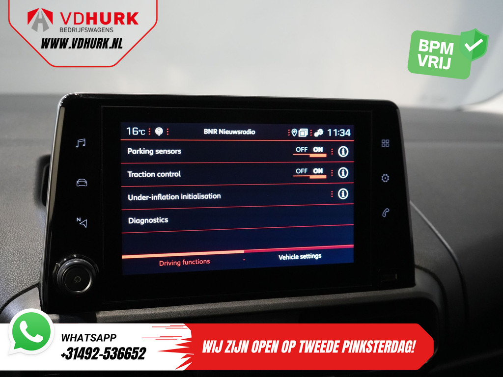 Peugeot Partner 1.5 HDI BPM VRIJ! NL Auto/ Airco/ Carplay/ Cruise/ PDC/ Navi 16