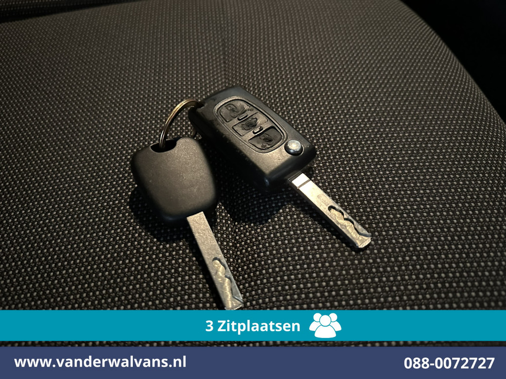 Peugeot Partner 1.6 BlueHDi L1H1 Euro6 Airco | 3-Zits | Navigatie | Apple Carplay | Cruisecontrol Parkeersensoren, zijdeur, bijrijdersbank 8