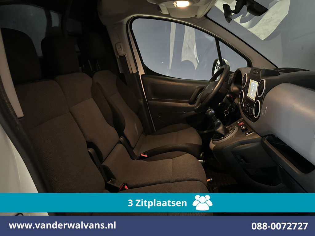 Peugeot Partner 1.6 BlueHDi L1H1 Euro6 Airco | 3-Zits | Navigatie | Apple Carplay | Cruisecontrol Parkeersensoren, zijdeur, bijrijdersbank 9