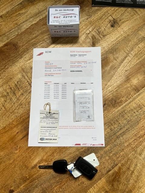 Peugeot Partner 1.6 VTi / AIRCO / CRUISE / 2X SCHUIFDEUR / NAVI / LUXE UITVOERING 15