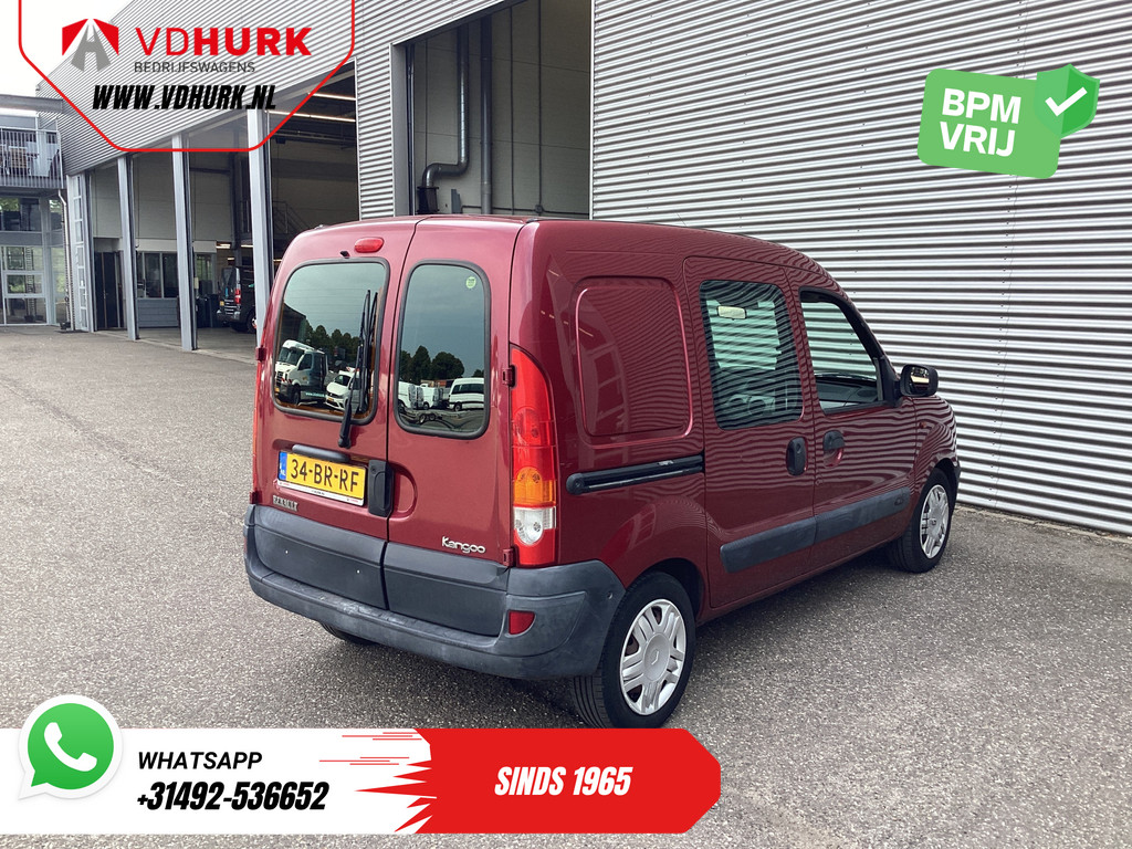 Renault Kangoo Express 1.6 95 pk Aut. LPG EXPORT ONLY Handgas-rem/ 2xSchuifdeur/ Rijdt Goed/ Airco 8
