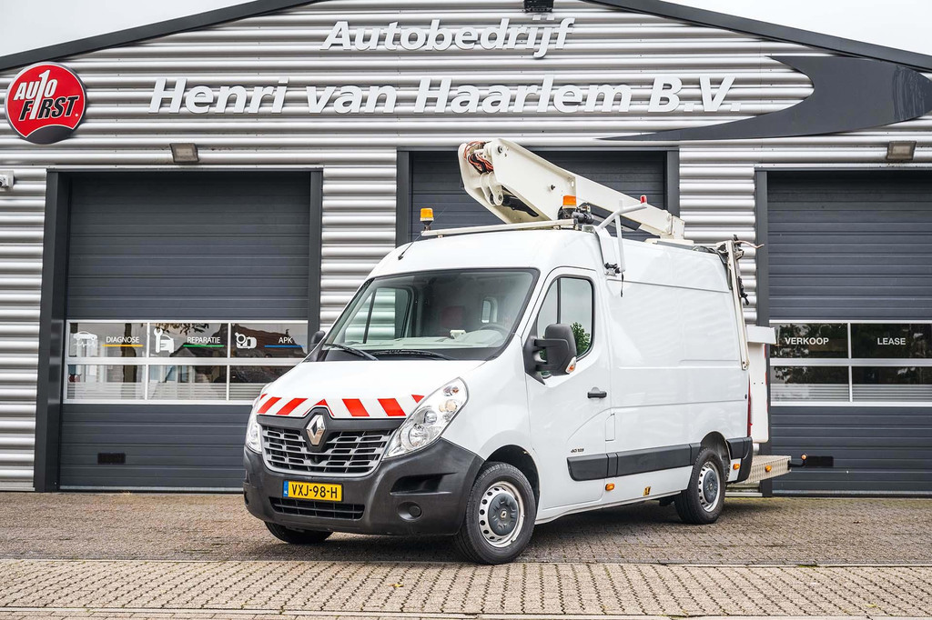 Renault MASTER T35 2.3 dCi L2H2 125 PK Hoogwerker | Manlift 7.8 Meter | Airco | Cruise control