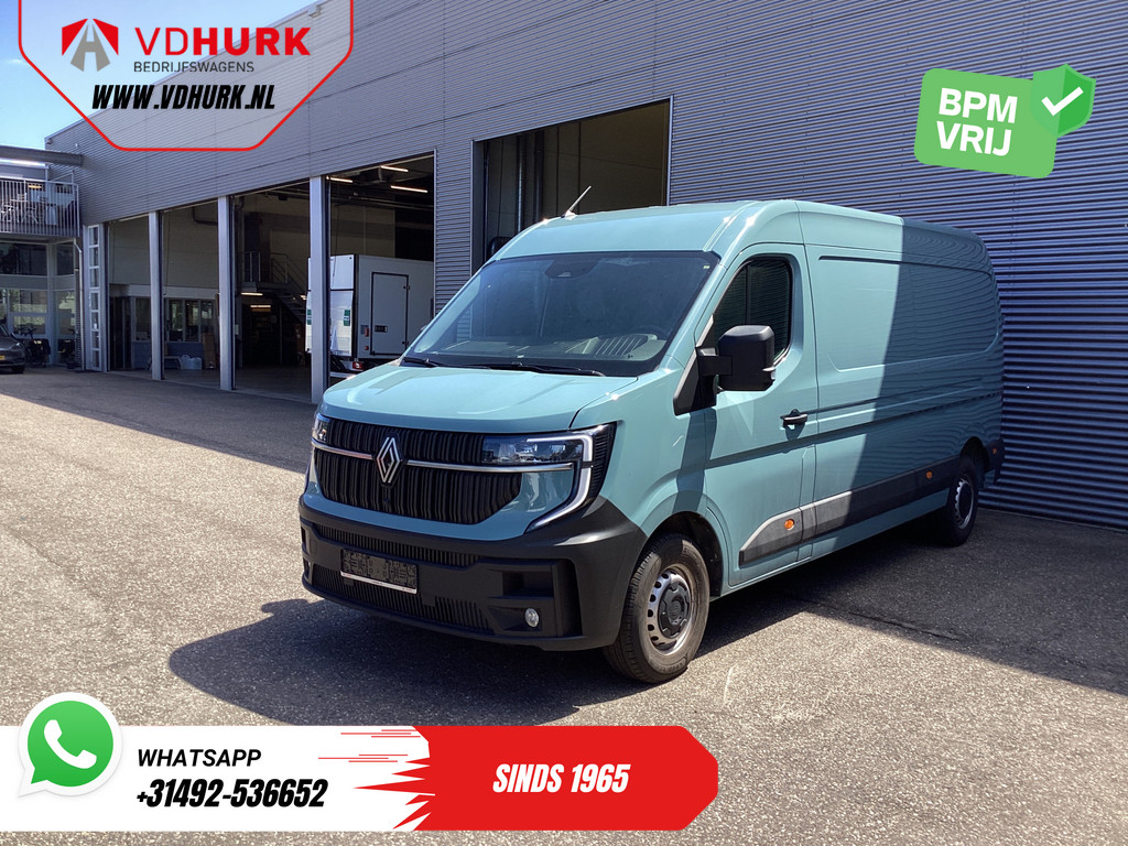 Renault Master 2.0 dCi 150 pk L3H2 270Gr.Deuren/ LED/ Carplay/ Camera/ 2.5t Trekverm./ Cruise/ PDC/ Airco 8