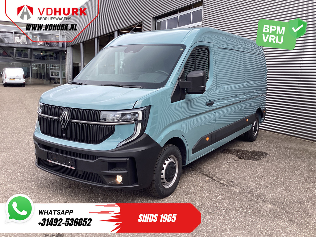 Renault Master 2.0 dCi 150 pk L3H2 Carplay/ LED/ 270Gr.Deuren/ 2.5t Trekverm./ Camera/ Cruise/ PDC/ Airco 8