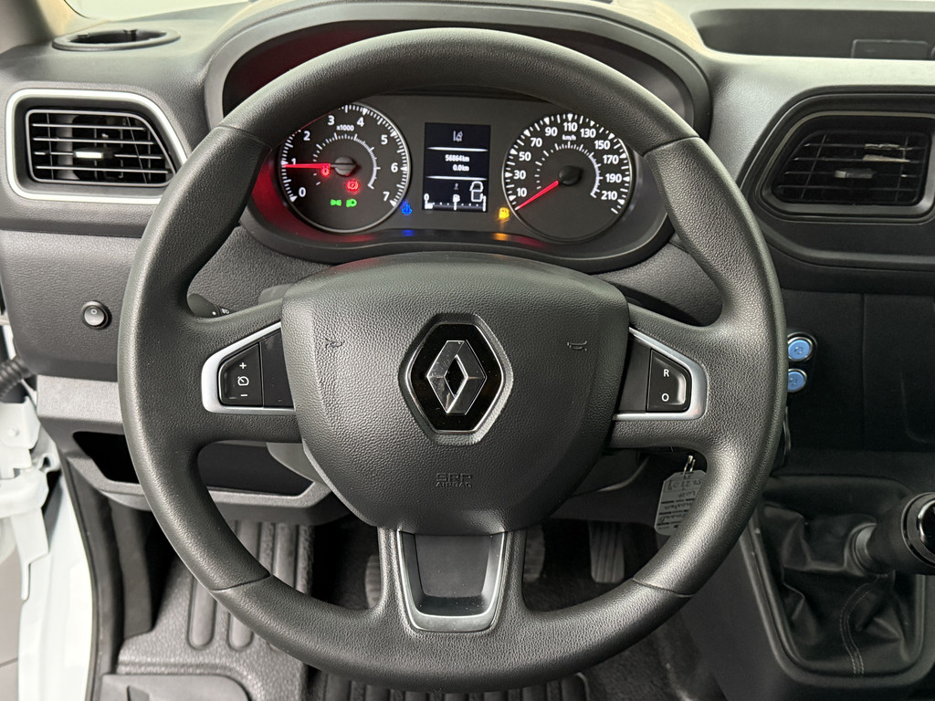 Renault Master 2.3DCi 135PK L3H2 Maxi | Leder | Navigatie | Camera | 3-Persoons | Airco | Cruise 14