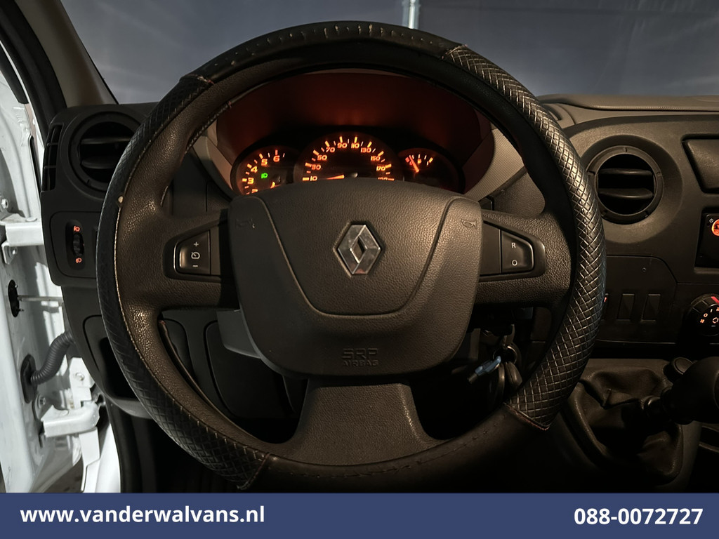 Renault Master 2.3 dCi 126pk L2H2 Airco | Cruisecontrol | 2500kg Trekhaak | Parkeersensoren Bijrijdersbank 12